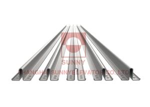 Wholesale Tk5 T Type Passenger Elevator Hollow Elevator Guide Rail For Counterweight from china suppliers