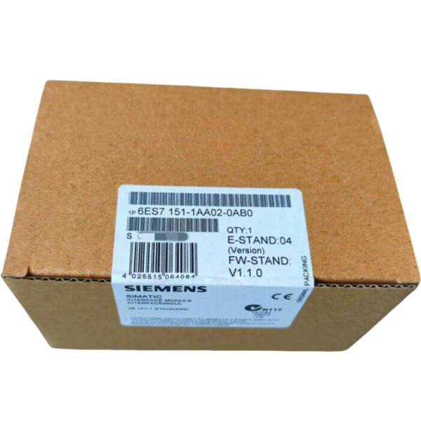 SIEMENS 6ES7151-1AA02-0AB0 SIMATIC DP, INTERFACE MODULE IM151-1 STANDARD FOR ET200S; TRANSMISS. RATE UP TO 12MBIT/S; DATA VOLUME 128BYTE FOR EACH