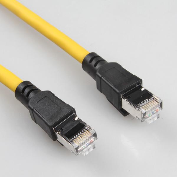 Cat 6 Shield Industrial Shielded Ethernet Cable S/FTP 26AWG BC Conductor For Server