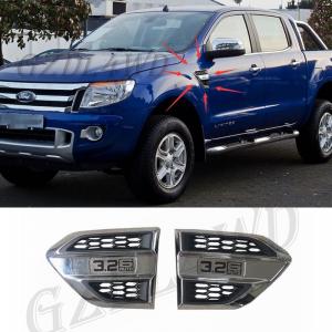 Wholesale Plastic Wind Port Cover Fender Side Air Outlet Air Flow Outlet Cover Trim For Ford Ranger from china suppliers