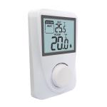 Temperature Controller Wired Room Riseem Thermostat With Bat - Low Indicator