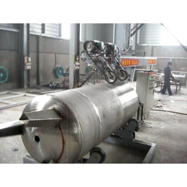 High Efficiency CNC Grinding Machine / Tank Polishing Machine For Stainless Steel