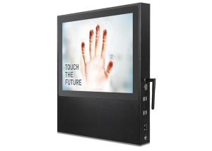 China Double Sided Screen Industrial Touch Panel PC RFID Fingerprint Reader on sale