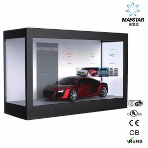 Maystar Transparent LCD Screen Display Box Showcase Shows Off 32 Inch