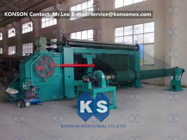 Quality Automatic Wire Netting Galvanised Wire Mesh PVC Coated Hexagonal Wire Netting Making Line for sale