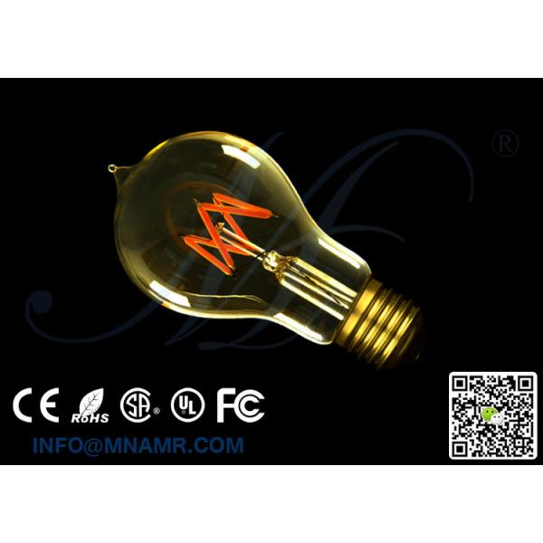 20 Watt Equivalent LED Edison Light Bulbs 3W Bayonet Lamp Base A19 A60 Holiday Decorative Lighting