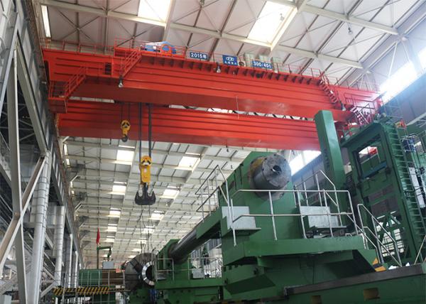 Quality European style wireless cranes remote controls double beam overhead crane for sale