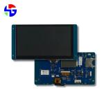 Serial Model Display 800X480 7.0 Inch RS232 / TTL Smart TFT LCD Module With