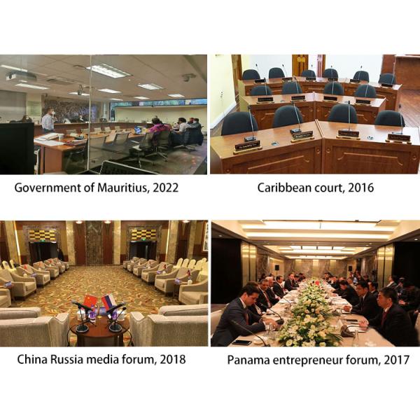 IR Digital Simultaneous Interpretation Microphone Extender for Conference System Translation Equipment