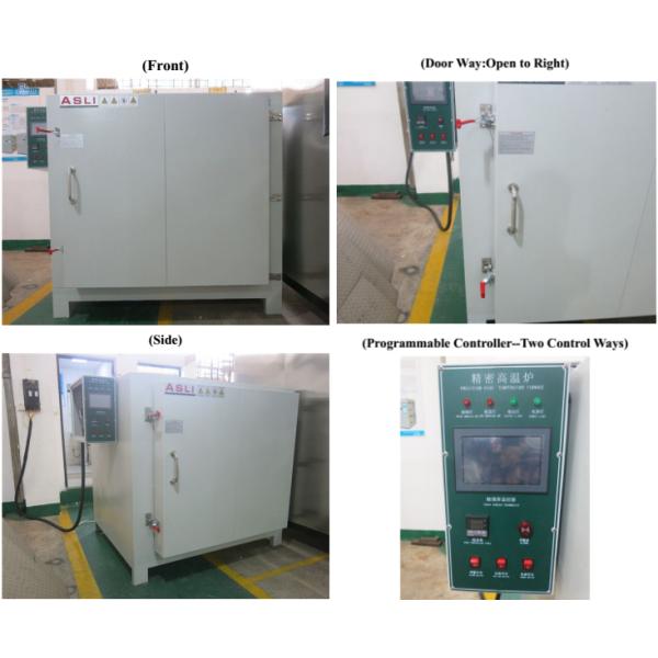 High temperature muffle furnace , Big Mesh Belt Furnaces / Vacuum Hardening Furnace