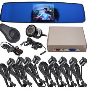 Wholesale Reliable Car Parking Sensor System With Camera , LCD Monitor Reverse Parking Sensor Kit from china suppliers