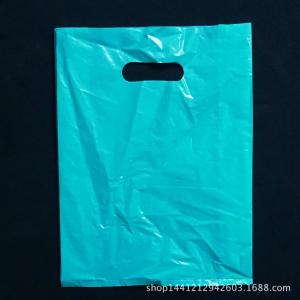Wholesale Durable Die Cut Plastic Handle Bags Tearproof PE Regeneration from china suppliers
