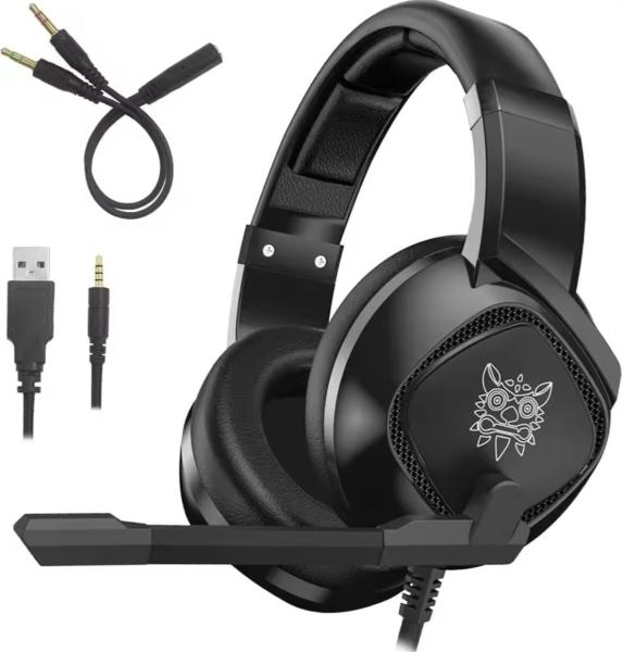 Quality Omnidirectional HD Clarity Wired Gaming Headset With USB Input Flexible Microphone for sale