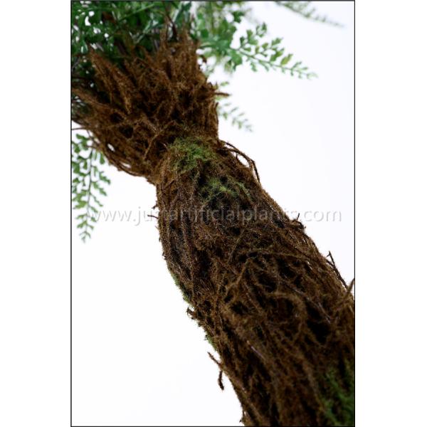 Home Decoration Artificial Fern Tree Single Stem Evergreen Non Toxic Lush Look