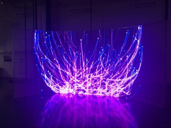 Quality Indoor P10 Transparent LED Screen / Glass Wall LED Display Fast Installation for sale
