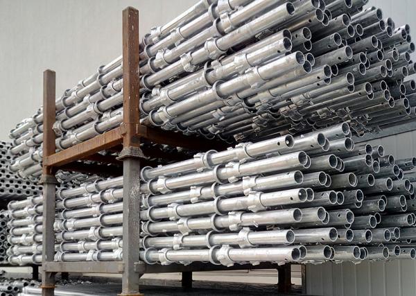 Quality Metal Cuplock Scaffolding Components Cross Lock Scaffolding System 3.2mm Thickness for sale