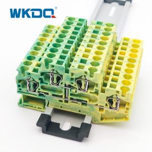 Wholesale STTB 4 - PE Spring Terminal Block Clamp Ground 4mm2 Multi Level from china suppliers