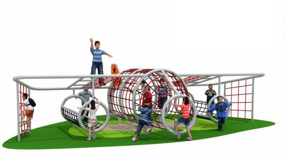 Quality 114mm Galavanized Pipe Climbing Net Frame Cable Net Structure 3-15 Year'S Old Kid for sale