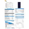 Mono Solar Panel Mini PV Solar Panels Mono 36 Cells 18V 175W 180W,185W, 190W Photovoltaic Module for sale
