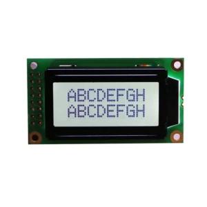 Wholesale Character 0802 LCD Module 8*2 LCD Screen 5V Yellow Backlight White Word from china suppliers