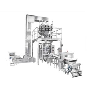 Auto Multihead Weigher Packing Machine 10-70BPM Synchronous Servo