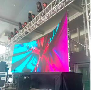 China P3.9 P4.8 LED Video Wall For Stage , Rental Outdoor Large LED Screen Panel on sale