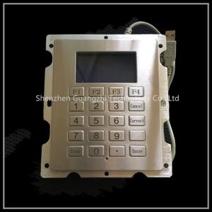 Wholesale Stainless Steel Usb Numeric Keypad With Display , Digital Keyboard With Display from china suppliers