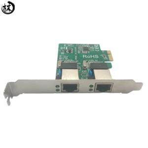 China PICE *1 dual port gigablt ethernet NIC on sale