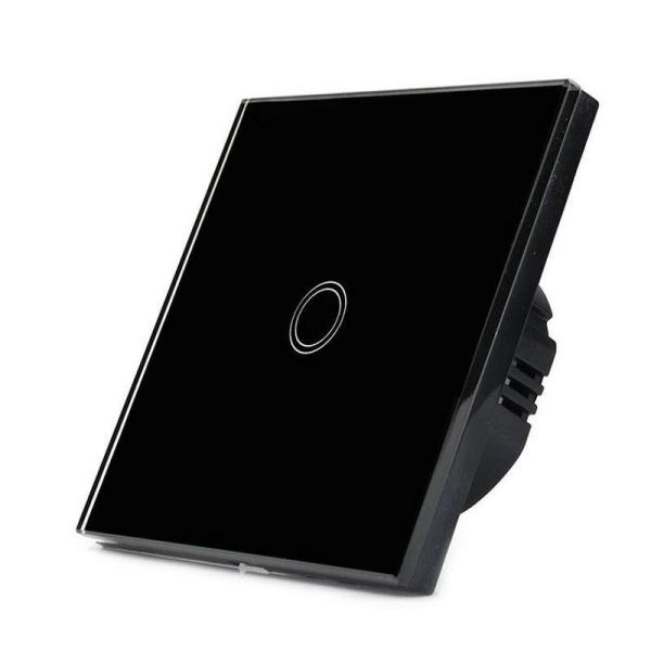 Quality 1/2/3 Gang Wireless Remote Control Light Switch,EU Standard wall touch switch 220v, glass touch switch for sale