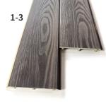 Recycled WPC Wood Cladding Composite Slatted Cladding Board Various Colors