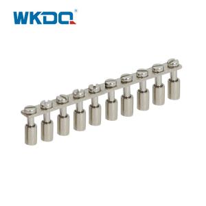 Wholesale Weidmuller Din Rail Terminal Block Accessory Fixed Brass Bridges for SAK JXB Series from china suppliers