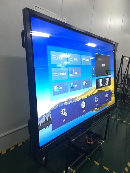 Quality Large ir sensitive lcd touch screen panel China smart interactive all in one 75-86inch multi touch monitor for sale