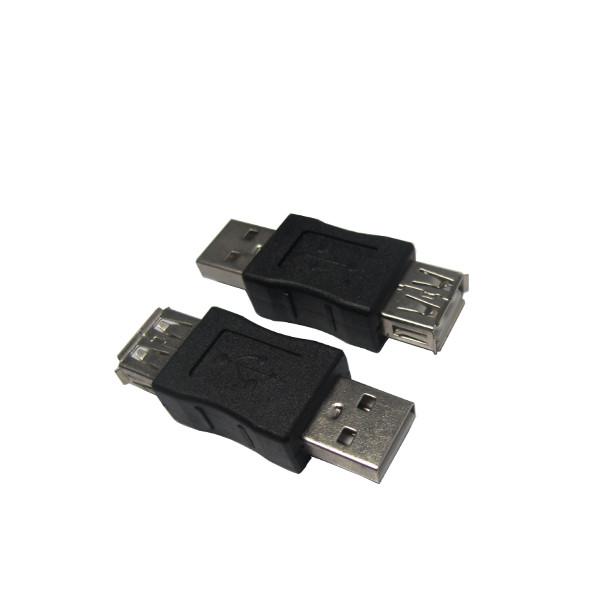 Quality USB AM to AF Adapter for Computers (Black) easy for installation for sale