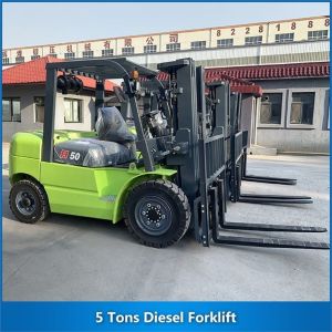 5 Tons Diesel Forklift Diesel Lift Truck CPCD50