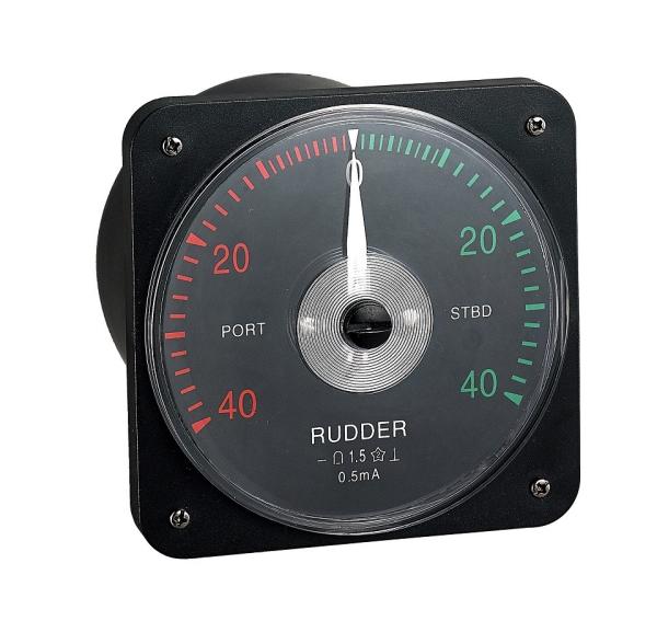 Quality Night Visible Non Electricity Units Meter , Rudder Angle Indicator Moving Coil Structure for sale