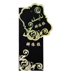 China custom logo paper hang tags printing services laminated bracelet hang tags on sale