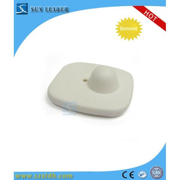 Small Square Shop EAS System Clothing Security Tags for RF Radio Frequency Systems