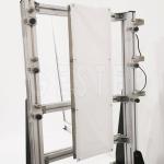 Plc Controller Fabrics Vertical Combustibility Textile Testing Machine Iso 6941