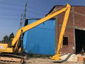 China Anti Rust Hydraulic Mini Excavator Extendable Arm With Bucket SK200 SK210 SK125 on sale