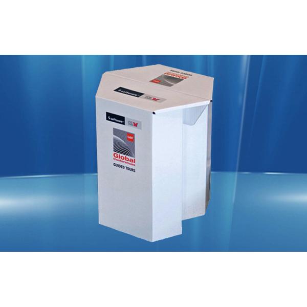 Paper Cardboard Chair Corrugated Cardboard Furniture with 4C / 0C Offset Printing