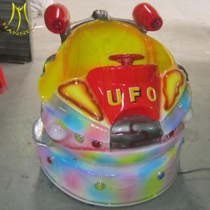Wholesale Hansel funny coin operated game machine used kiddie ride on UFO ride from china suppliers