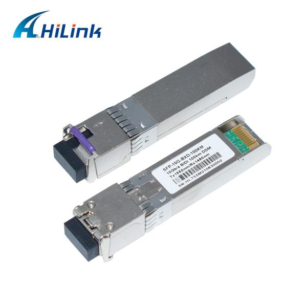 10G SFP+ BIDI 100KM Tx1490nm/Rx1550nm LC Fiber Optic Transceiver SFP-10G-BX-100KM