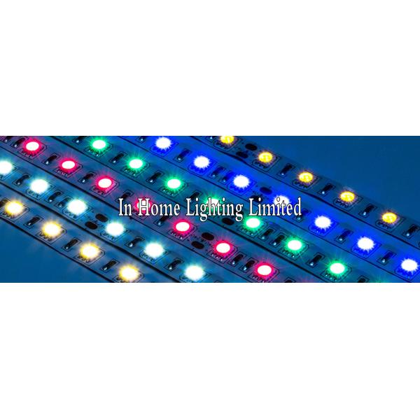 3528SMD RGB LED Strip Lights For Stair Lighting , 24V Double PCB Christmas Strip