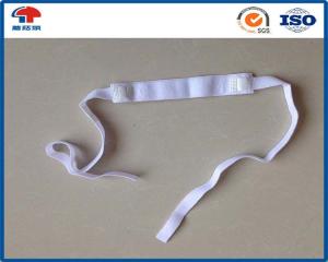 Wholesale Custom Elastic Hook And Loop Strap , white 6 Inch hook and loop band for Personal care from china suppliers