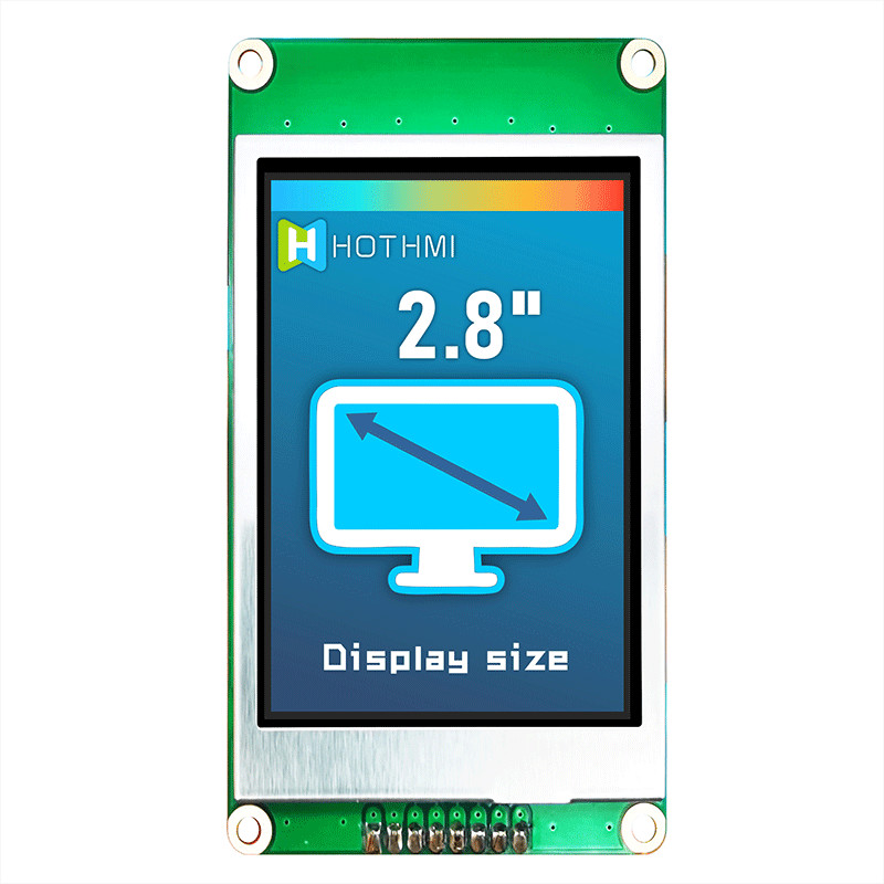 2.8 Inch 240x320 SPI TFT LCD Module ST7789V Sunlight Readable TFT028A16-SPI