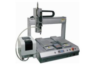 China Double Y Air Blowing Auto Robotic Soldering Machine 5-600mm/Sec on sale