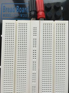 Wholesale Aluminum Backing Solderless Circuit Board , White Breadboard Circuits Projects from china suppliers