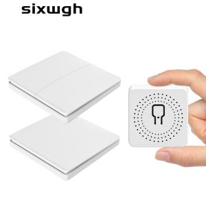 16A 433Mhz Wireless Kinetic Energy Switch 2 Way Push Button Waterproof Light Switch