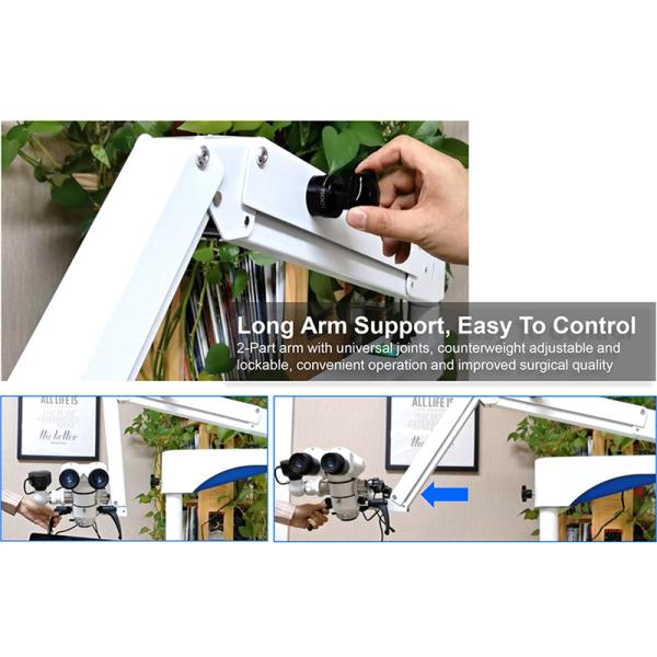 8x Eye Surgery Microscope A41.1903 50mm - 80mm Interpupillary Distance