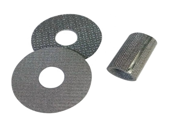 Customized Double-Layer Multilayer Filter Mesh Welding Processing 304 Stainless Steel Filter Cartridge